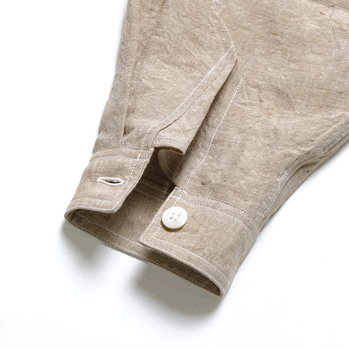 HAVERSACK - Linen Dungaree Pullover Shirt - 822422