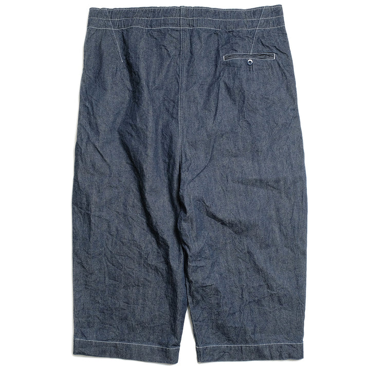 HAVERSACK - Selvedge Denim High Waist Cropped Wide Pants - 862525