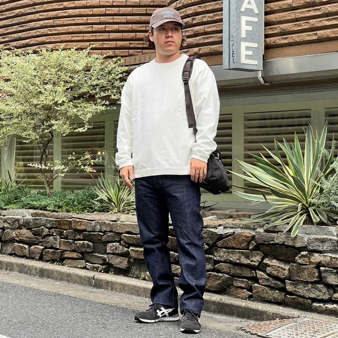 Jackman - Dotsume Rib LS T-shirt - JM5563