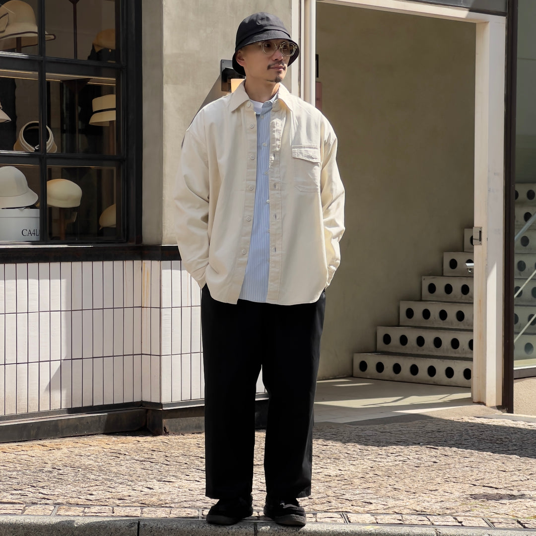 THE DAY - SUPERIOR GABARDINE PLAIN FRONT SLACKS - D25SS-04002