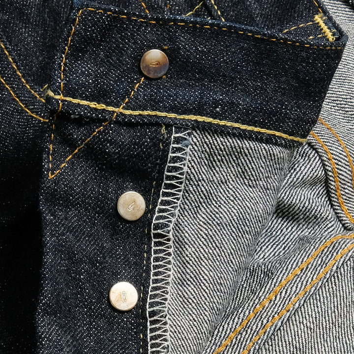 BURGUS PLUS - Natural Indigo Selvedge Jeans - 1955 Model - Lot.955-XX-02