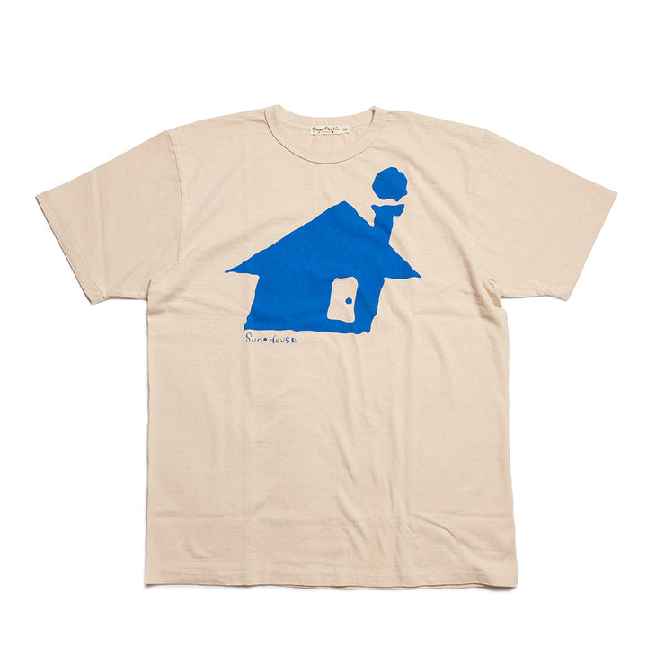 【SUN HOUSE EXCLUSIVE 】BURGUS PLUS - S/S Print Tee - SUN HOUSE - BP25607SH