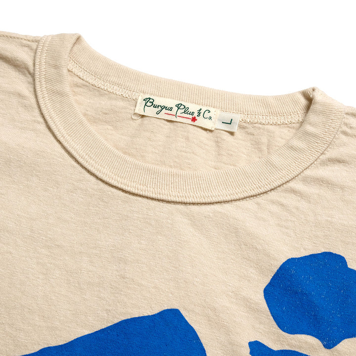 【SUN HOUSE EXCLUSIVE 】BURGUS PLUS - S/S Print Tee - SUN HOUSE - BP25607SH
