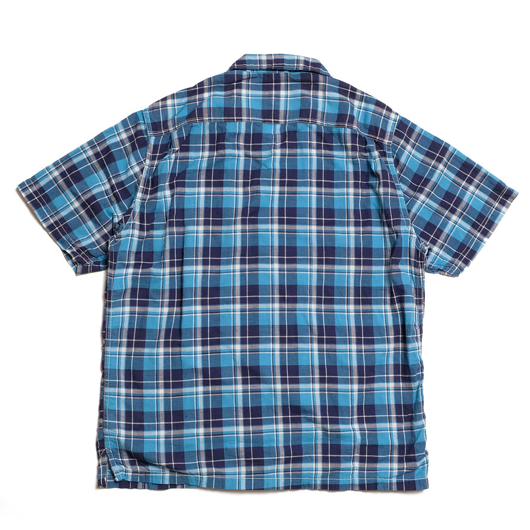 BURGUS PLUS - Open Collar Check Shirt - BP26505