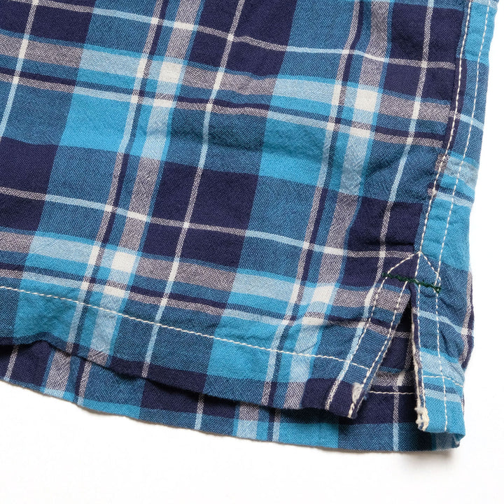 BURGUS PLUS - Open Collar Check Shirt - BP26505