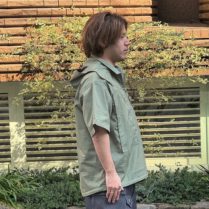 MODMNT - HALF ZIP HOODED SHIRT - NA26S1J024