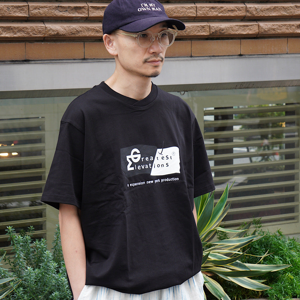 Engineered Garments - EG ✕ EXP GREATEST ELEVATIONS TEE - QT360