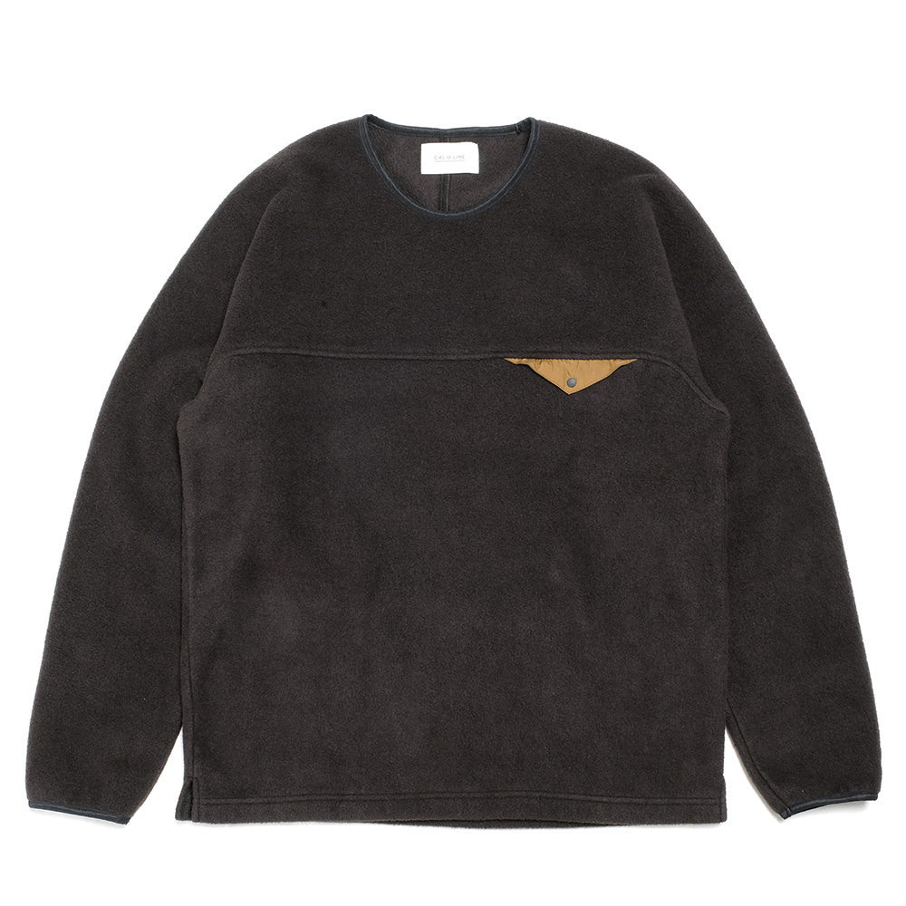 CAL O LINE - LIGHTWEIGHT FLEECE CREW-NECK - CL222-058