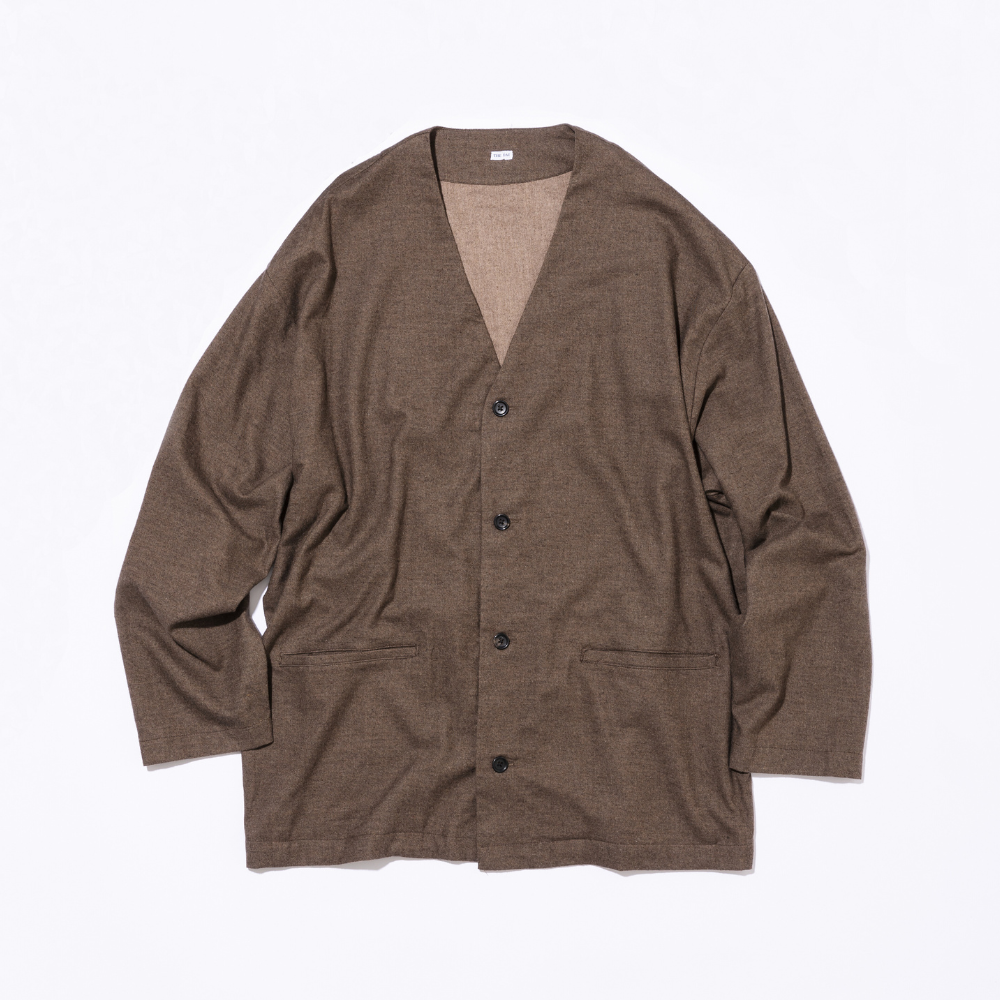 THE DAY - SOFT FLANNEL CARDIGAN - D23W-05001
