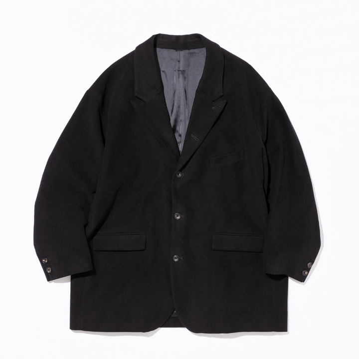 THE DAY - MOLESKIN LONG TAILORED JACKET - D23W-05002