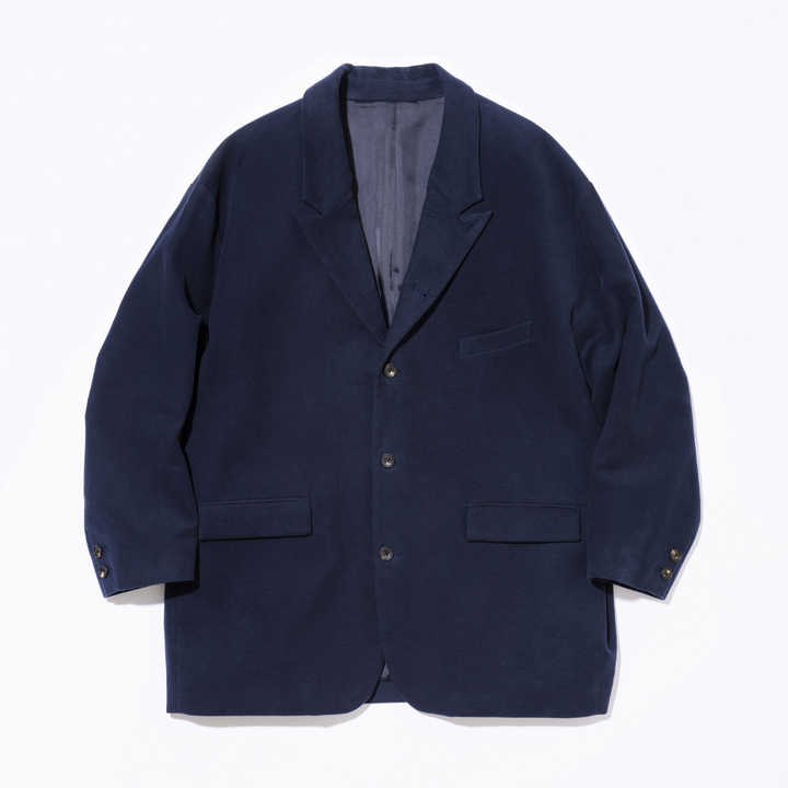 THE DAY - MOLESKIN LONG TAILORED JACKET - D23W-05002