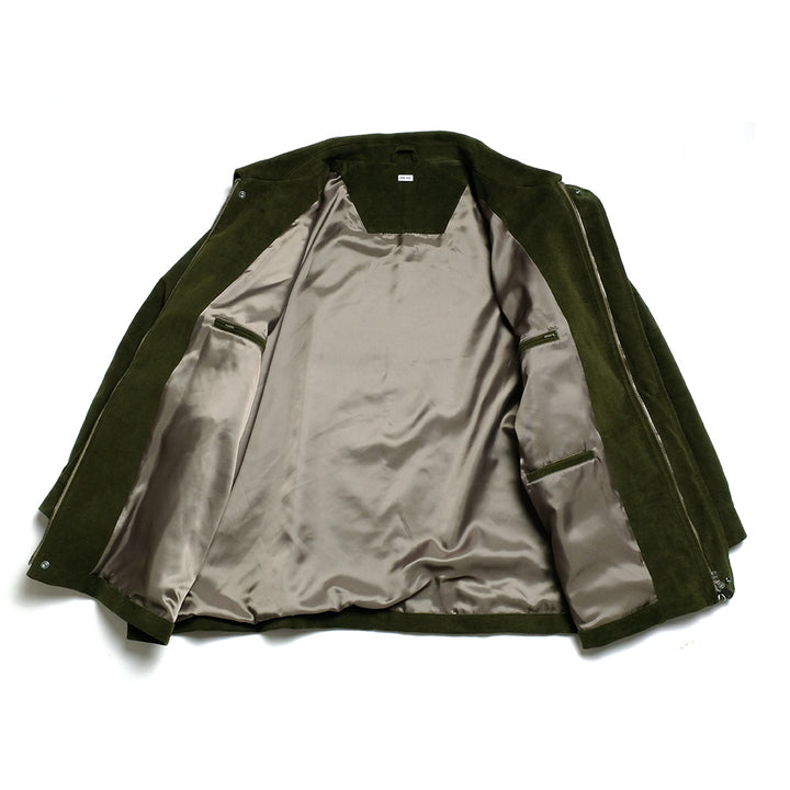 THE DAY - BRITISH MOLESKIN HARRINGTON JACKET - D24AW-05002