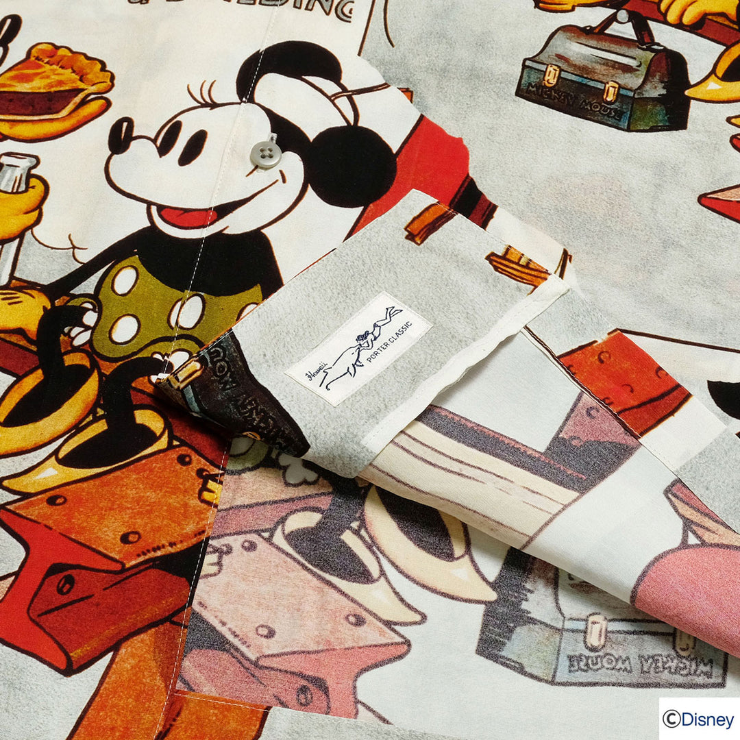 Porter Classic - DISNEY VC/PC ALOHA COLLECTION - ALOHA SHIRT - MICKEY & MINNIE - DP-024-3964