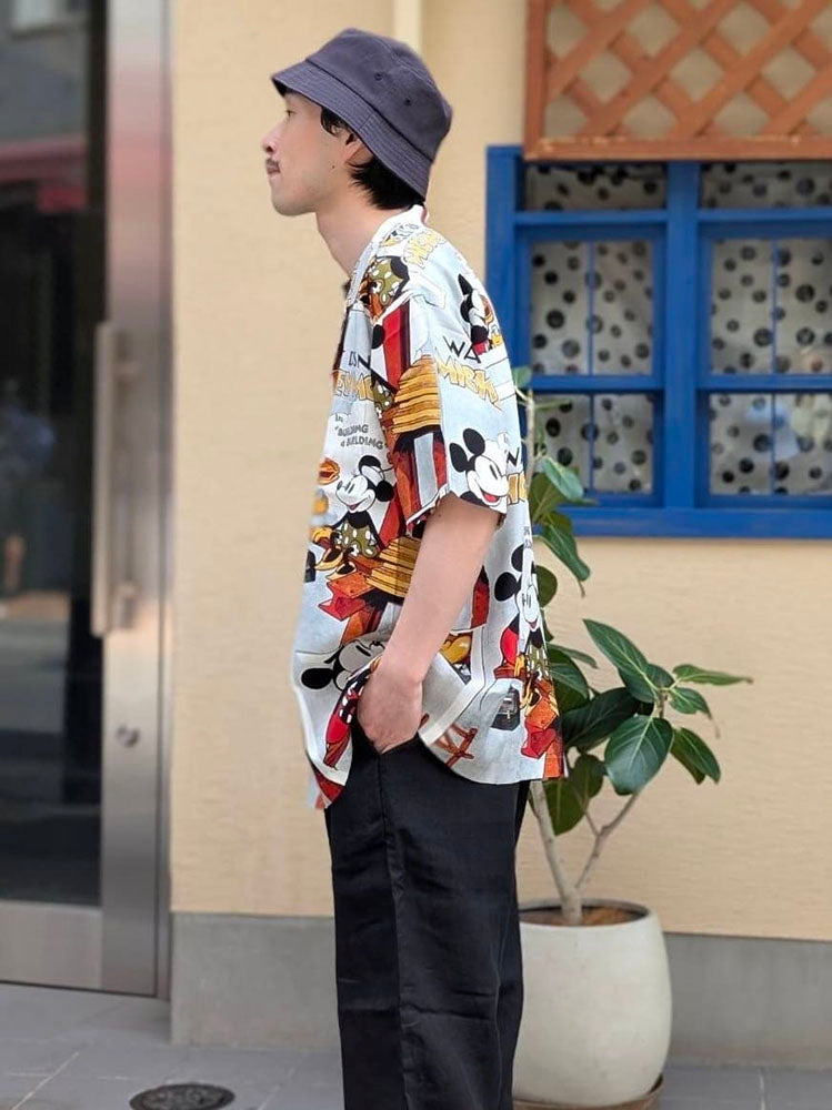 Porter Classic - DISNEY VC/PC ALOHA COLLECTION - ALOHA SHIRT - MICKEY & MINNIE - DP-024-3964