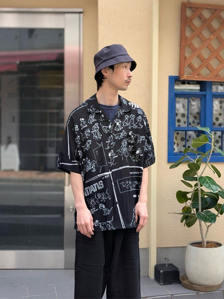 Porter Classic - DISNEY VC/PC ALOHA COLLECTION - ALOHA SHIRT - 101 DALMATIANS - DP-024-3966