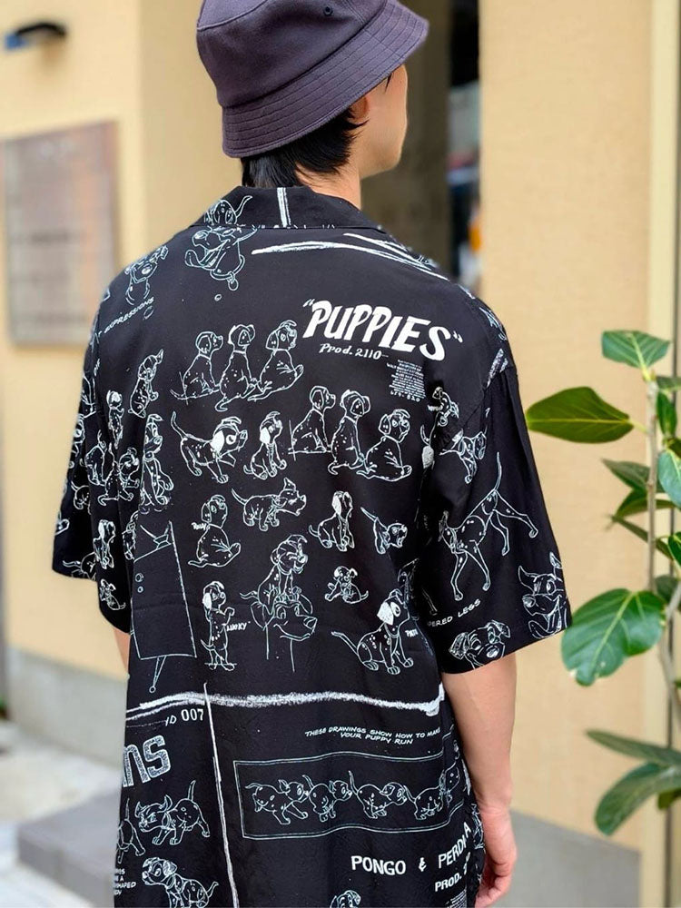 Porter Classic - DISNEY VC/PC ALOHA COLLECTION - ALOHA SHIRT - 101 DALMATIANS - DP-024-3966