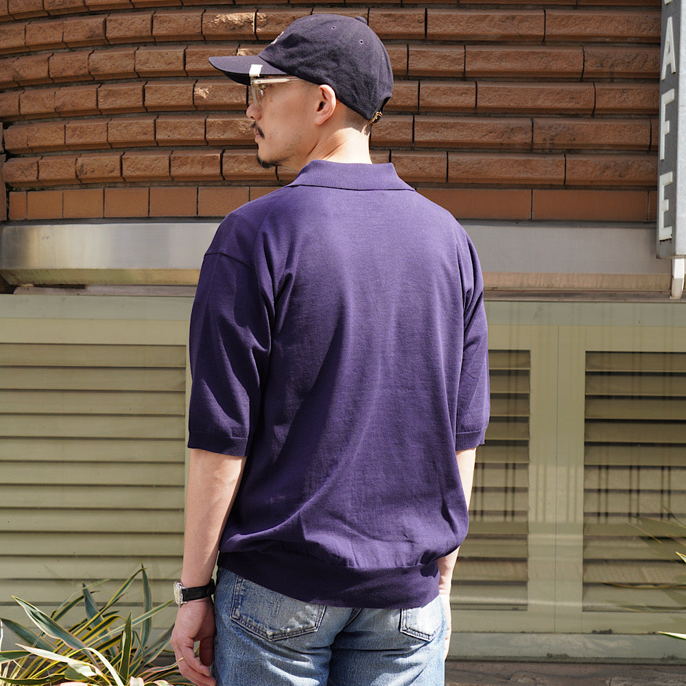 KAPTAIN SUNSHINE - Cotton Knit Poloshirt - KS25SKN06
