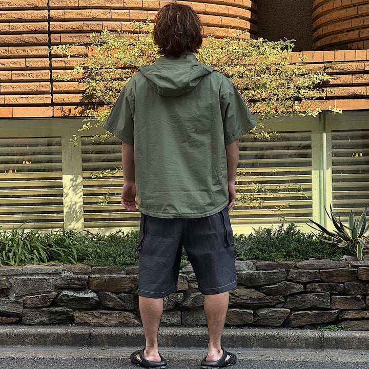 MODMNT - HALF ZIP HOODED SHIRT - NA26S1J024