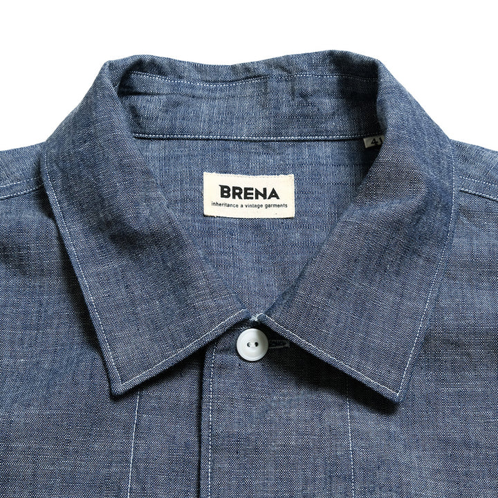 BRENA - Flap - 6oz Vintage French Chambrey - FLAP-S26