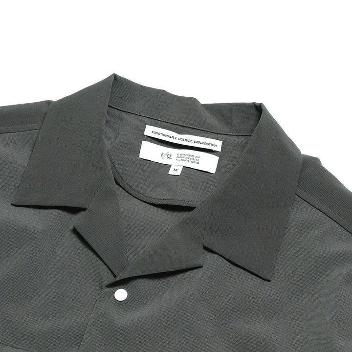 F/CE. - DOTAIR OPEN COLLAR SHIRT - FPA02251U004