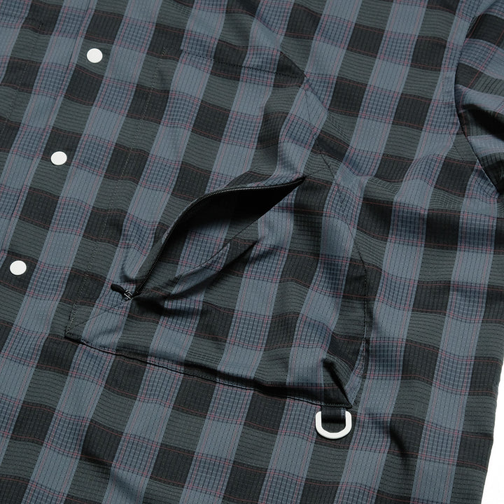 F/CE. - DOTAIR OPEN COLLAR SHIRT - FPA02251U004