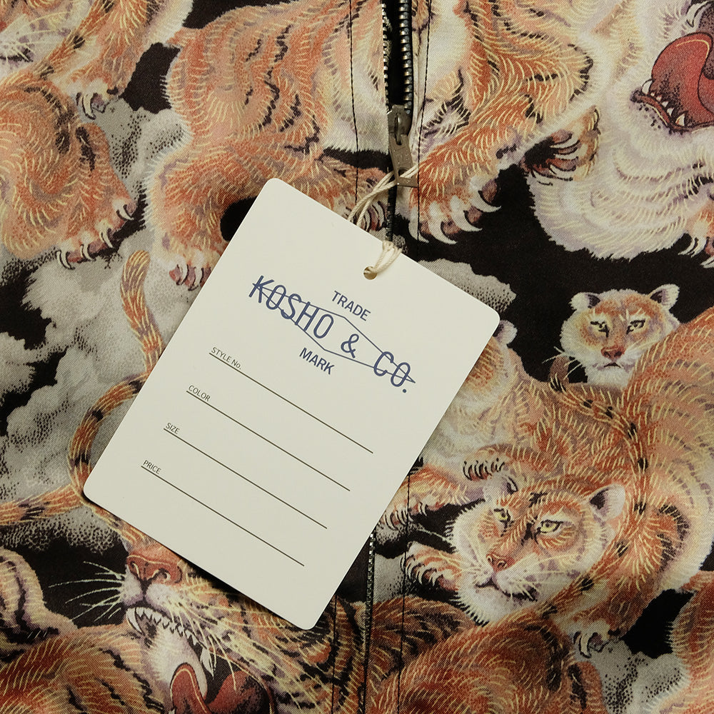 GOLD - SPECIAL EDITION ACETATE SOUVENIR JACKET - ONE HUNDRED TIGER - GL15480