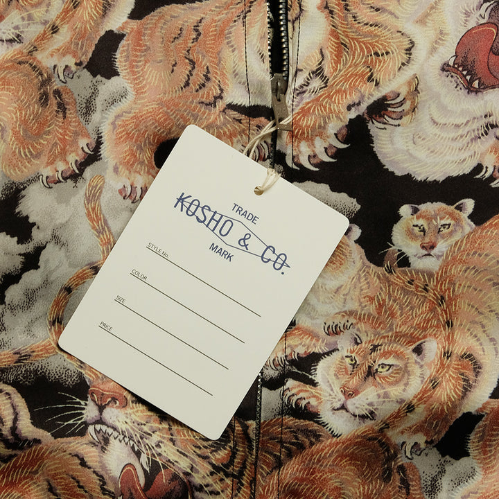 GOLD - SPECIAL EDITION ACETATE SOUVENIR JACKET - ONE HUNDRED TIGER - GL15480