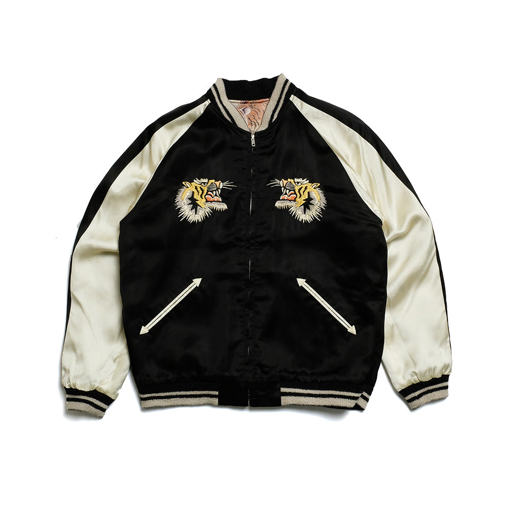GOLD SPECIAL EDITION ACETATE SOUVENIR JACKET ONE HUNDRED TIGER GL15480