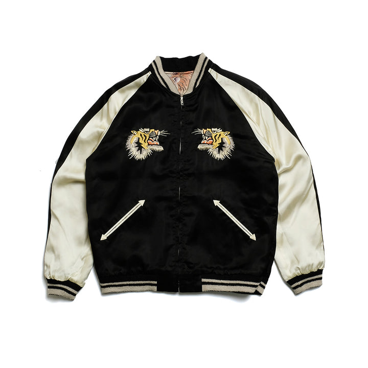 GOLD SPECIAL EDITION ACETATE SOUVENIR JACKET ONE HUNDRED TIGER GL15480