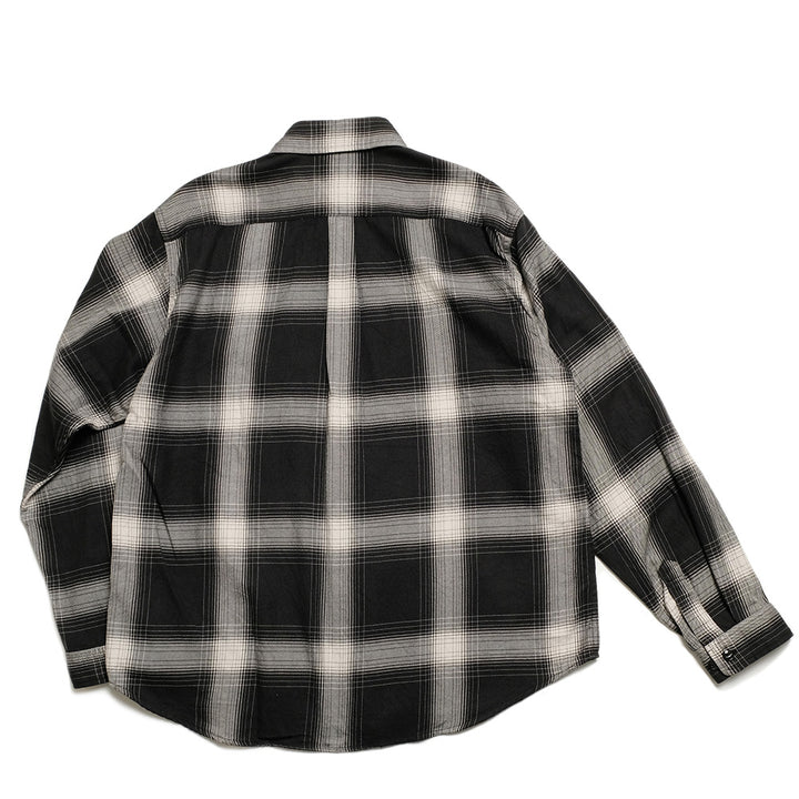 GOLD - SUVIN COTTON NEL CHECK REGULAR COLLAR SHIRT - GL29546