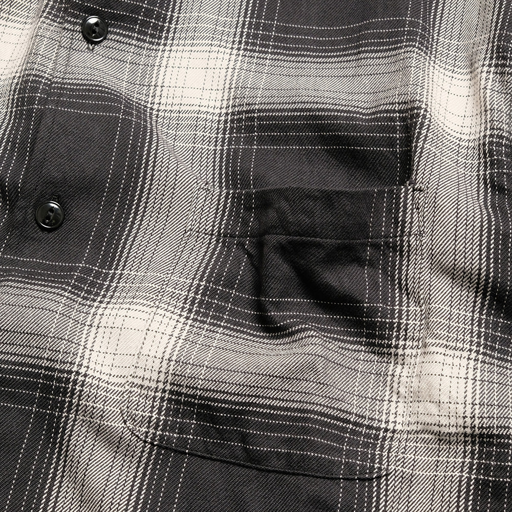 GOLD - SUVIN COTTON NEL CHECK REGULAR COLLAR SHIRT - GL29546