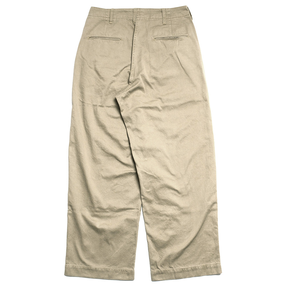 GOLD - SELVEDGE WEAPON WIDE TROUSERS - GL42426