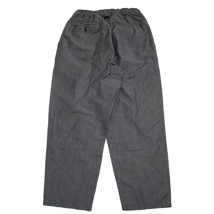 GOLD - LINEN × WOOL TROPICAL 1TUCK LOOSE-FITTING PANTS - GL42506-115