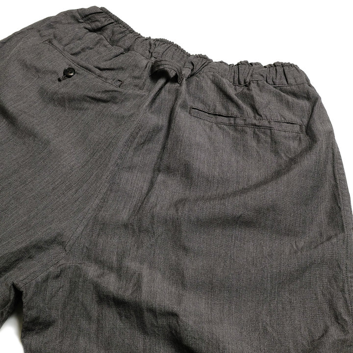 GOLD - LINEN × WOOL TROPICAL 1TUCK LOOSE-FITTING PANTS - GL42506-115