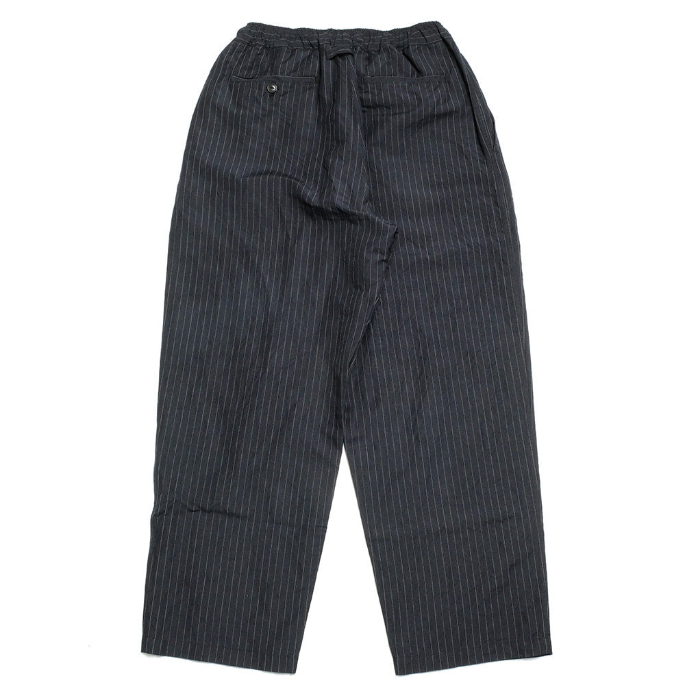 GOLD - LINEN × WOOL TROPICAL 1TUCK EASY PANTS - GL42506-128