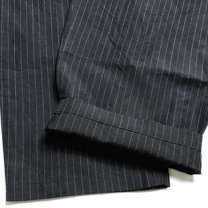 GOLD - LINEN × WOOL TROPICAL 1TUCK EASY PANTS - GL42506-128