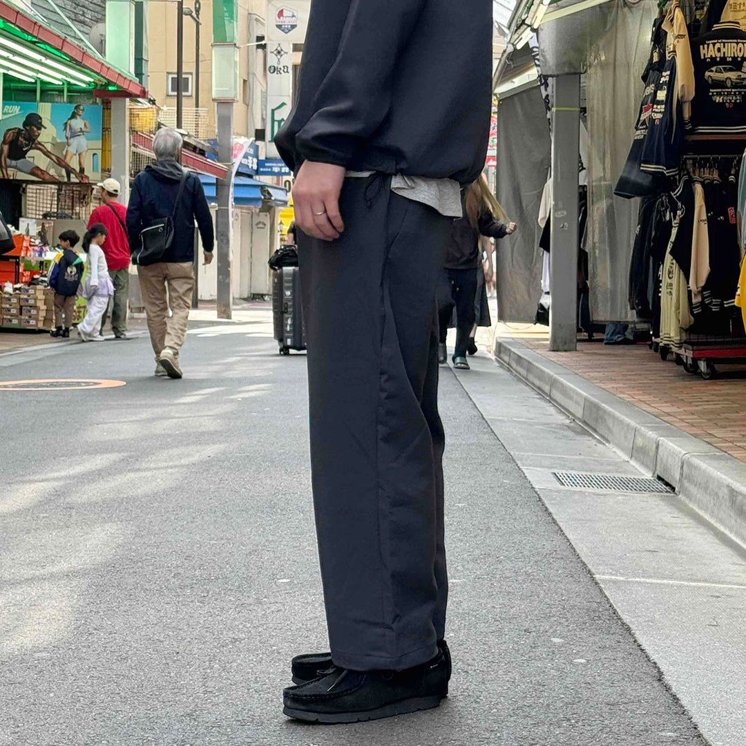 Goldwin - Wide Ankle Elastic Waist Pants with a drawcord - GL75183