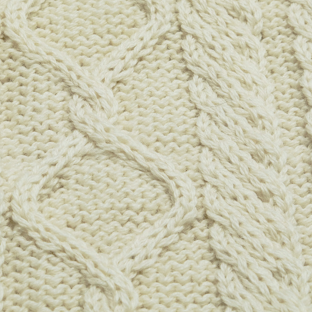 GUERNSEY WOOLLENS -  Aran Sweater - Crew Neck - GW23-AC