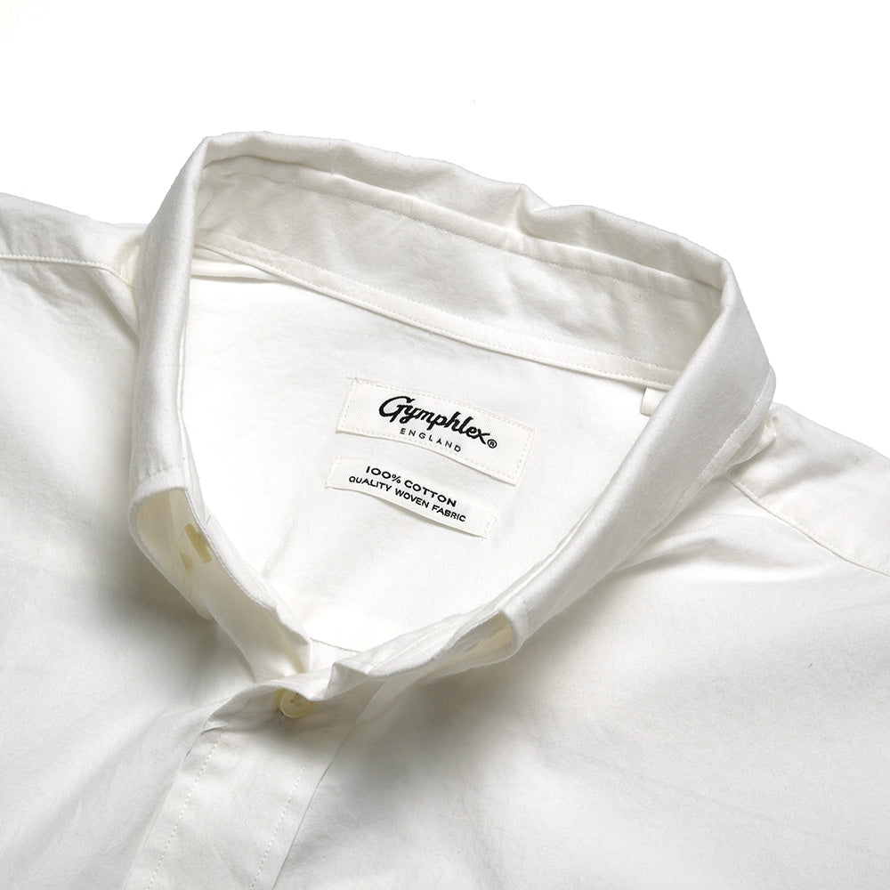 Gymphlex - B.D.Wide Shirt L/S - Typewriter Washer - GY-B0201TYO