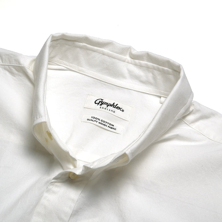 Gymphlex - B.D.Wide Shirt L/S - Typewriter Washer - GY-B0201TYO