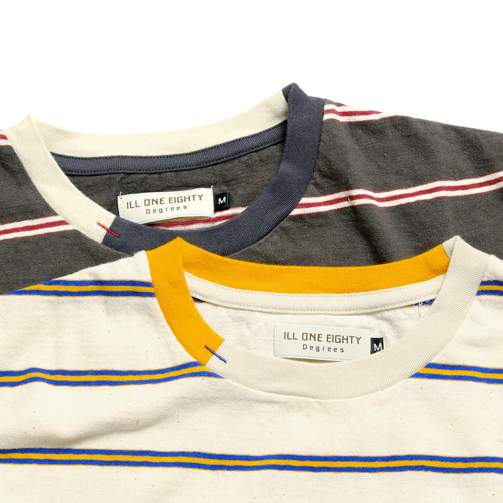 ILL ONE EIGHTY - RETRO BORDER  TEE - ILL251-22