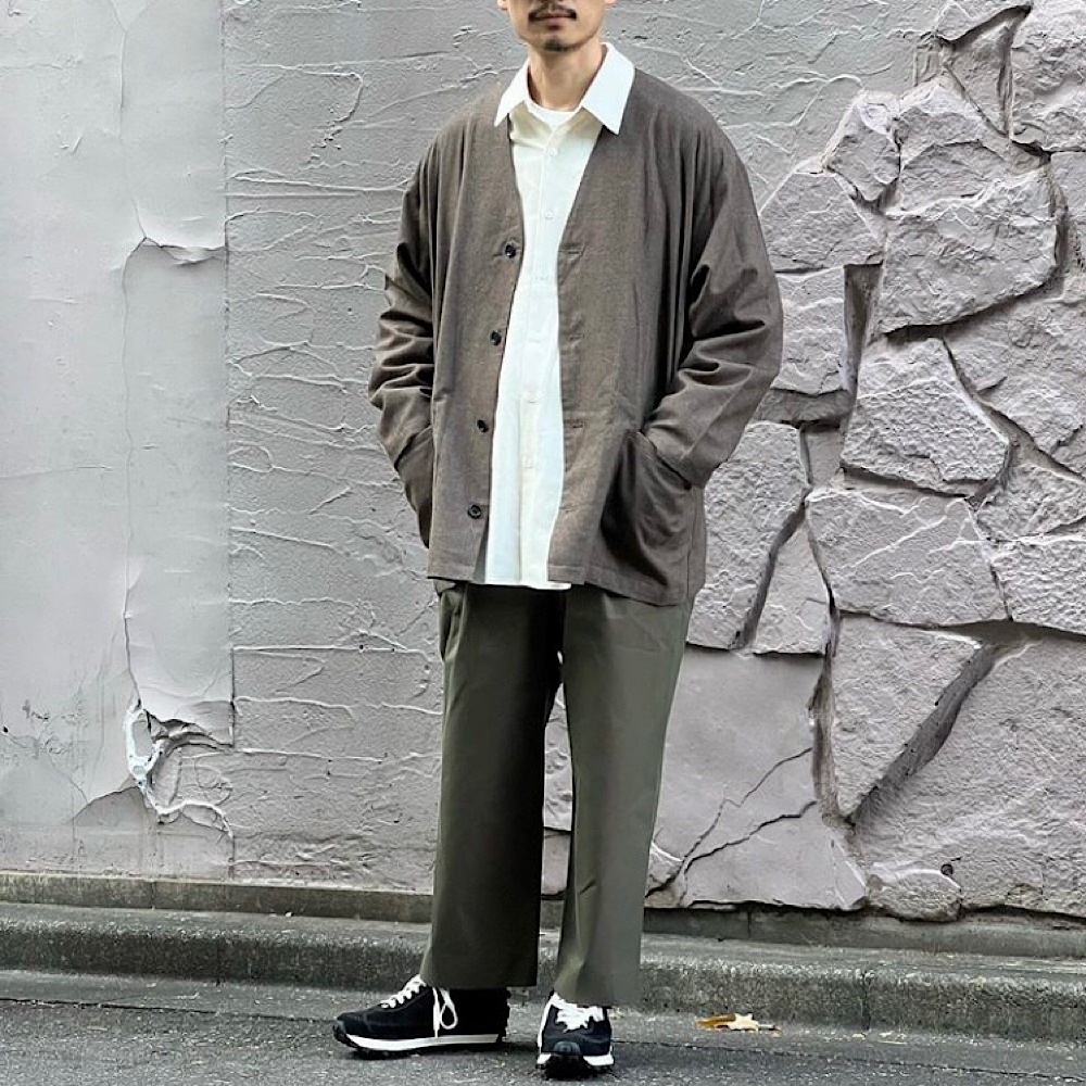 THE DAY - SOFT FLANNEL CARDIGAN - D23W-05001