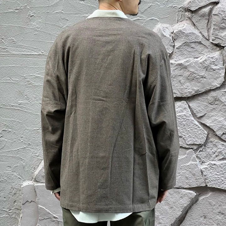 THE DAY - SOFT FLANNEL CARDIGAN - D23W-05001