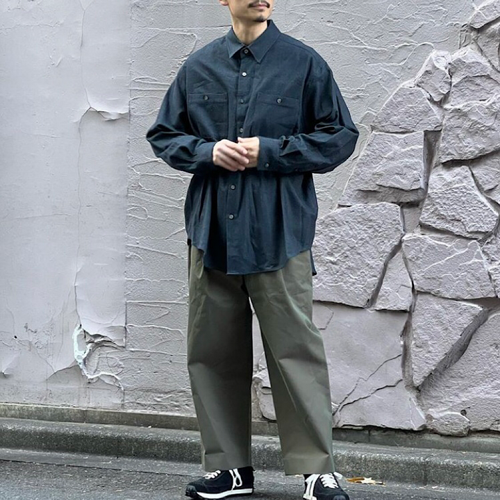 THE DAY - SOFT FLANNEL SHIRT - D23W-01001