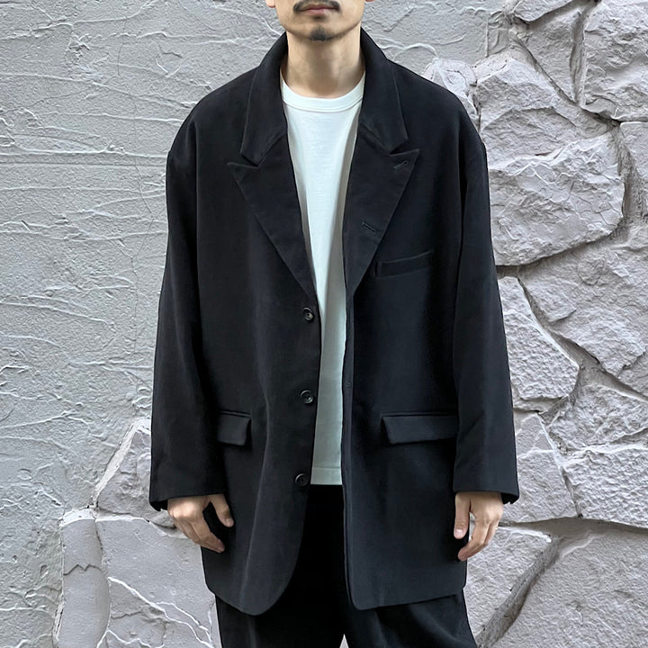 THE DAY - MOLESKIN LONG TAILORED JACKET - D23W-05002