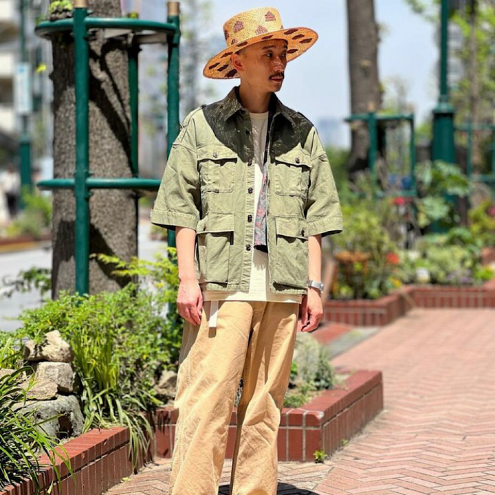 visvim - MARSWELL SHIRT S/S DMGD - 123105011009