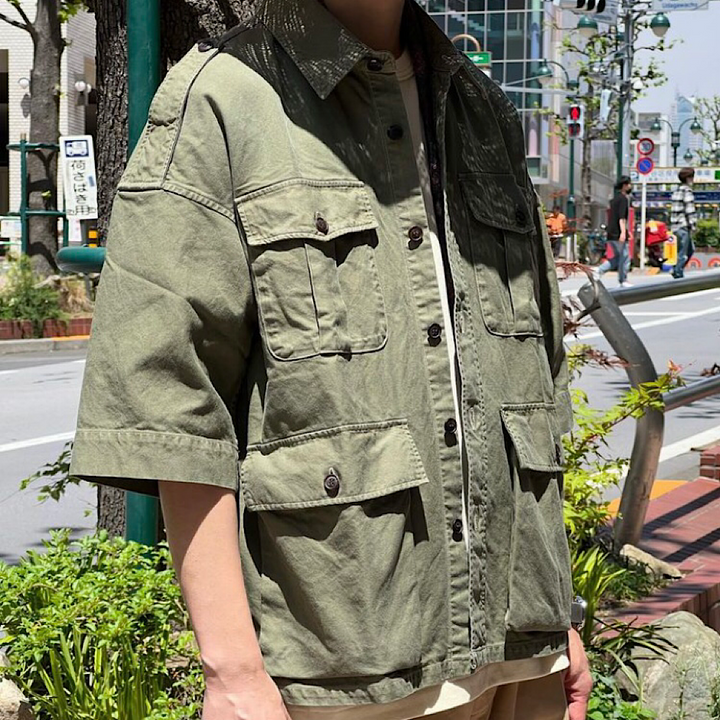 visvim - MARSWELL SHIRT S/S DMGD - 123105011009