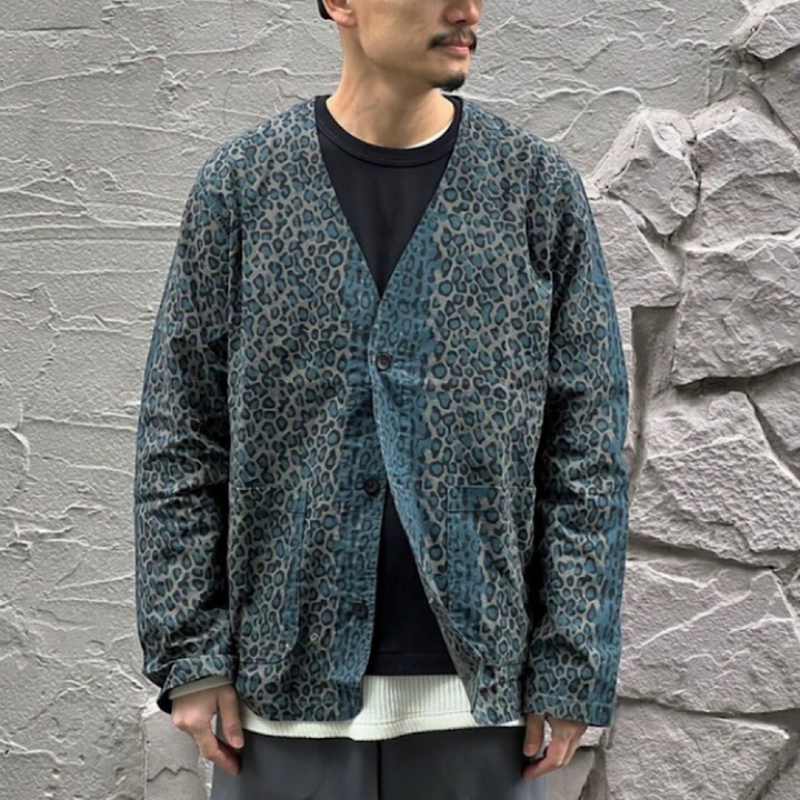 SOUTH2 WEST8 - V-Neck Jacket - Flannel Cloth / Printed - OT580