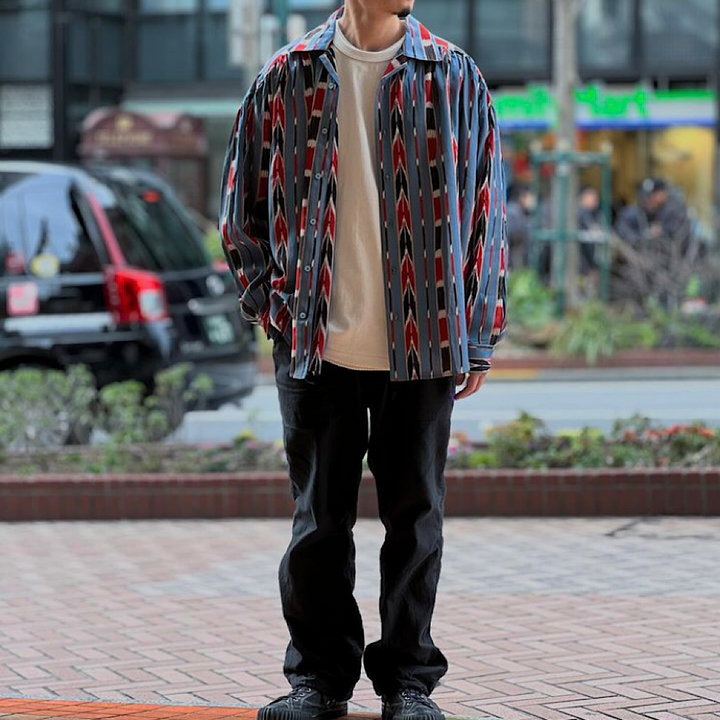 AïE  - Painter Shirt - Rayon Lawn - Stripe Printed - OT681