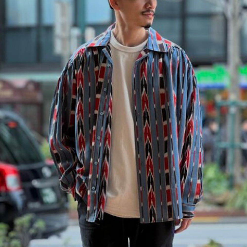 AïE  - Painter Shirt - Rayon Lawn - Stripe Printed - OT681